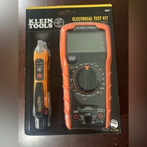 Klein Tools 25KIT1 Electrical Test Kit w/ MM320 Multimeter & Voltage Tester New